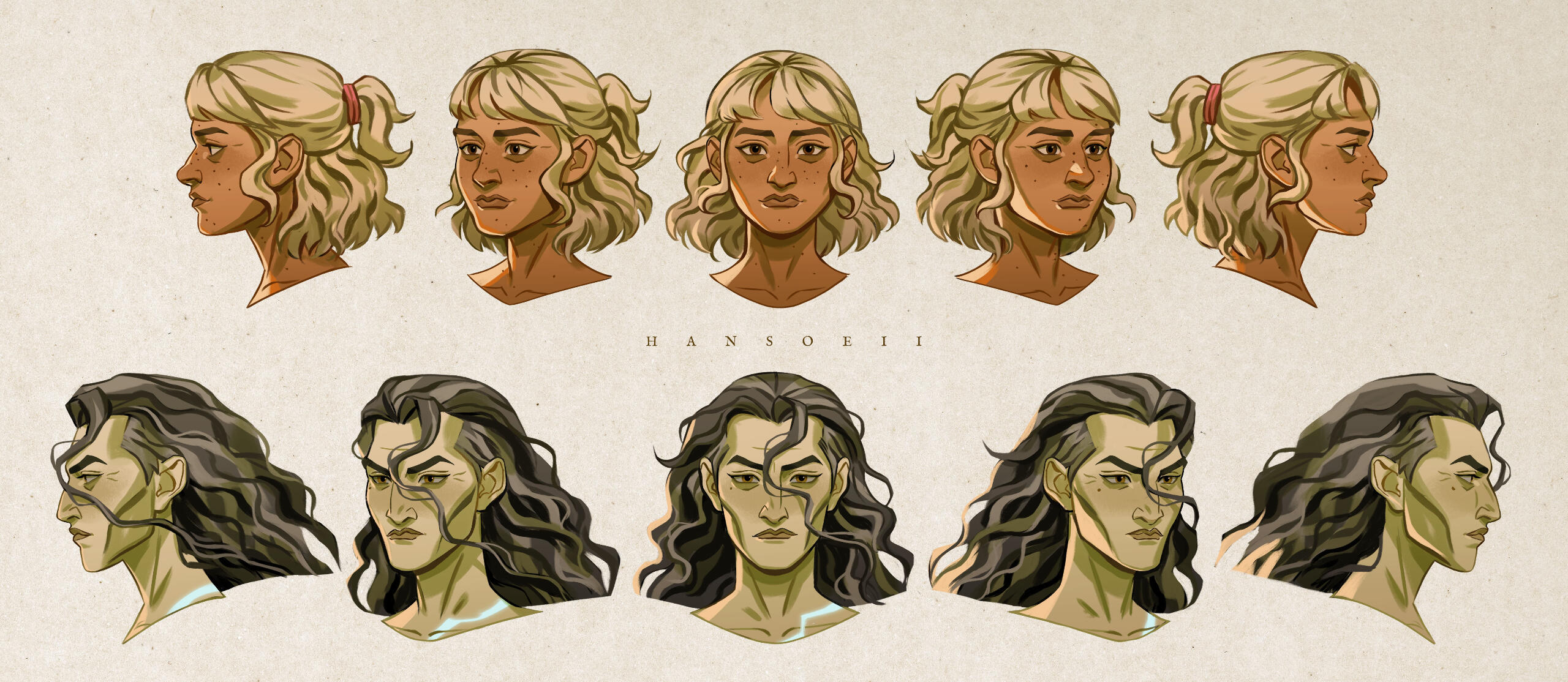 Head Turnarounds Sanja & Tirae